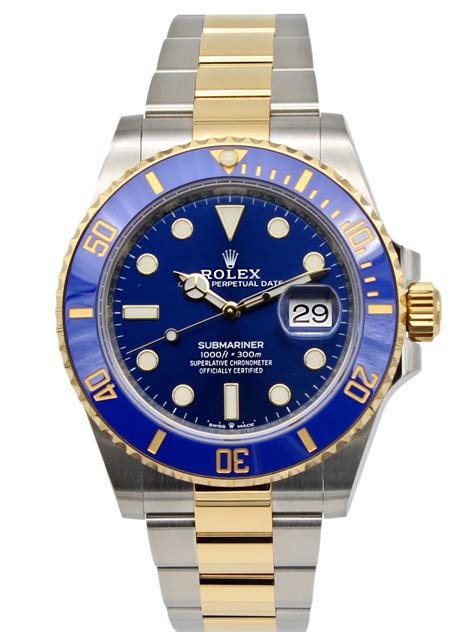 Rolex submariner blue dial